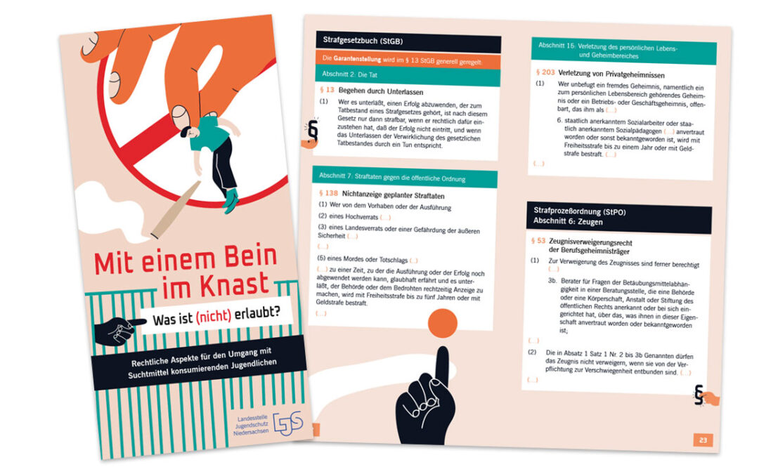 Mit einem Bein im Knast