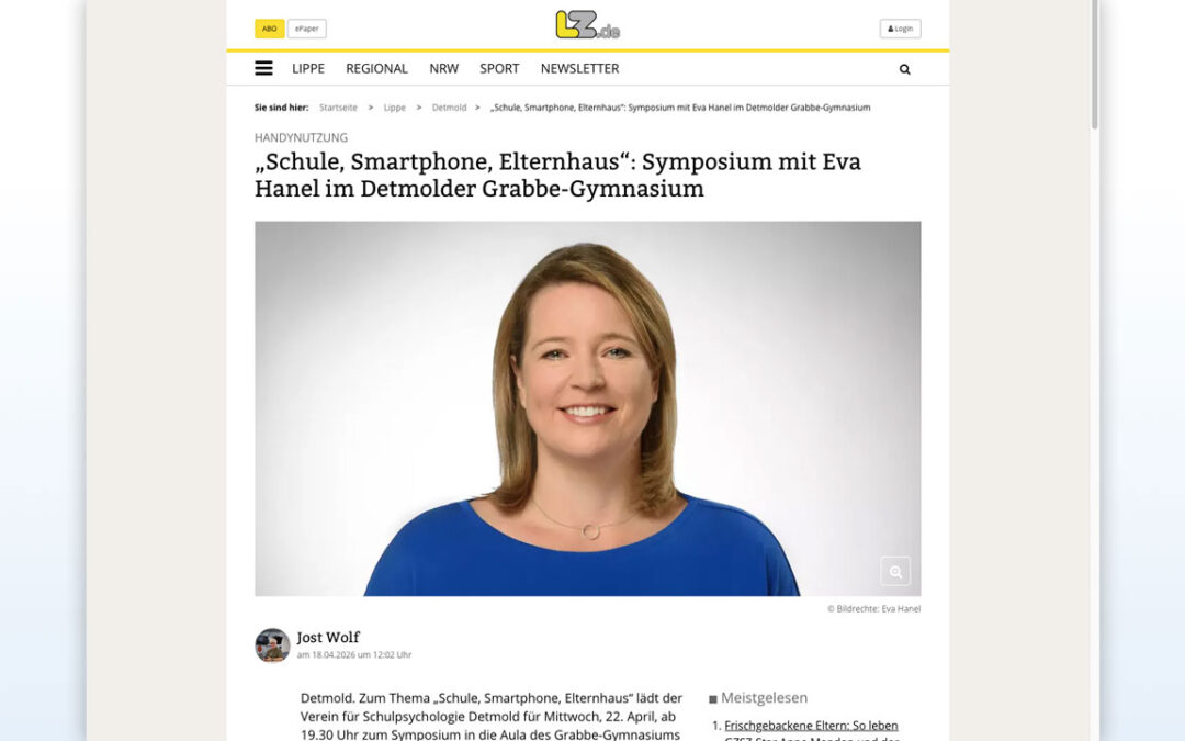 Interview mit Eva Hanel | Lippische Landes-Zeitung | 18.04.2026